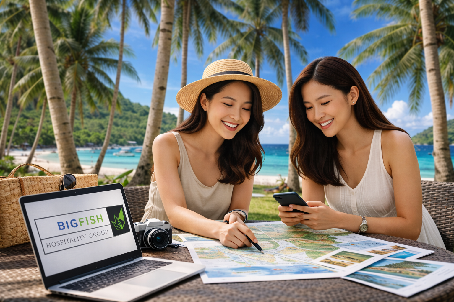 Travel and tourism visual